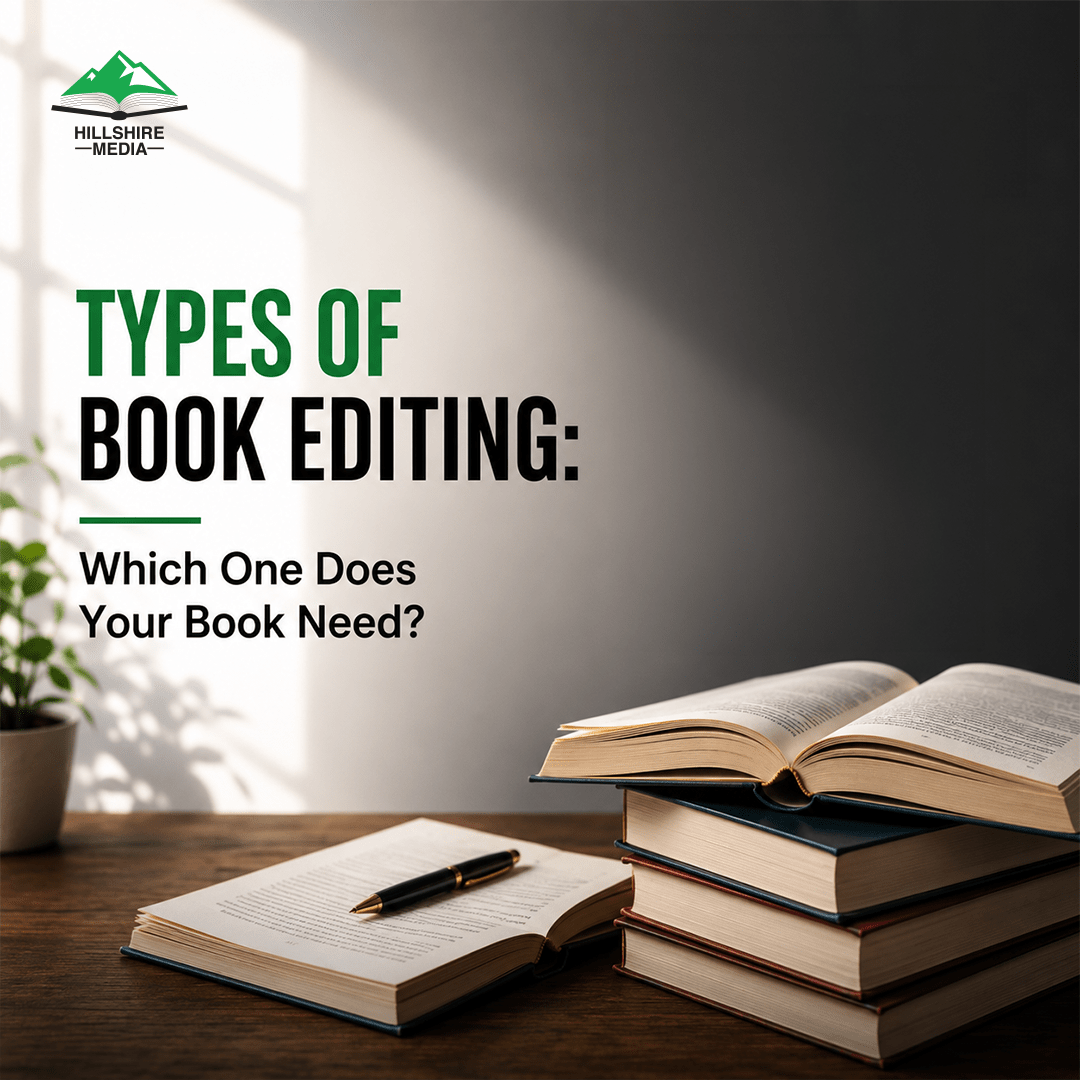 Types of Book Editing