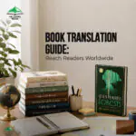 Author reviewing a professionally translated book to reach readers worldwide