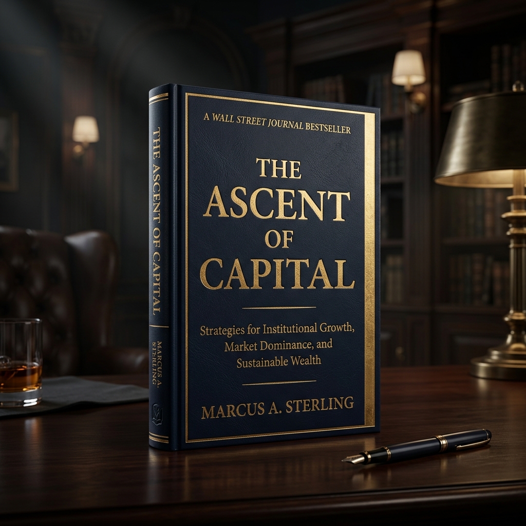 Premium 3D Hardcover Book Mockup